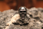 Marbled Silver Skull