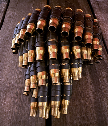 Bullet Belt EMPTY brons