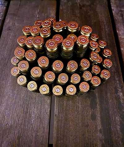 Bullet Belt EMPTY brons