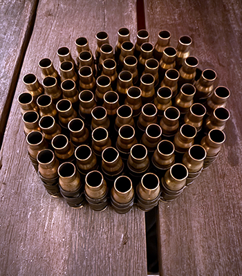 Bullet Belt EMPTY brons