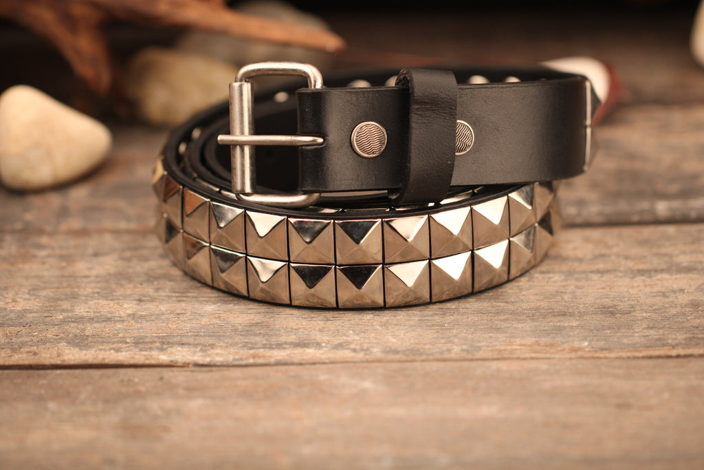 15 mm Stud Silver 2 row