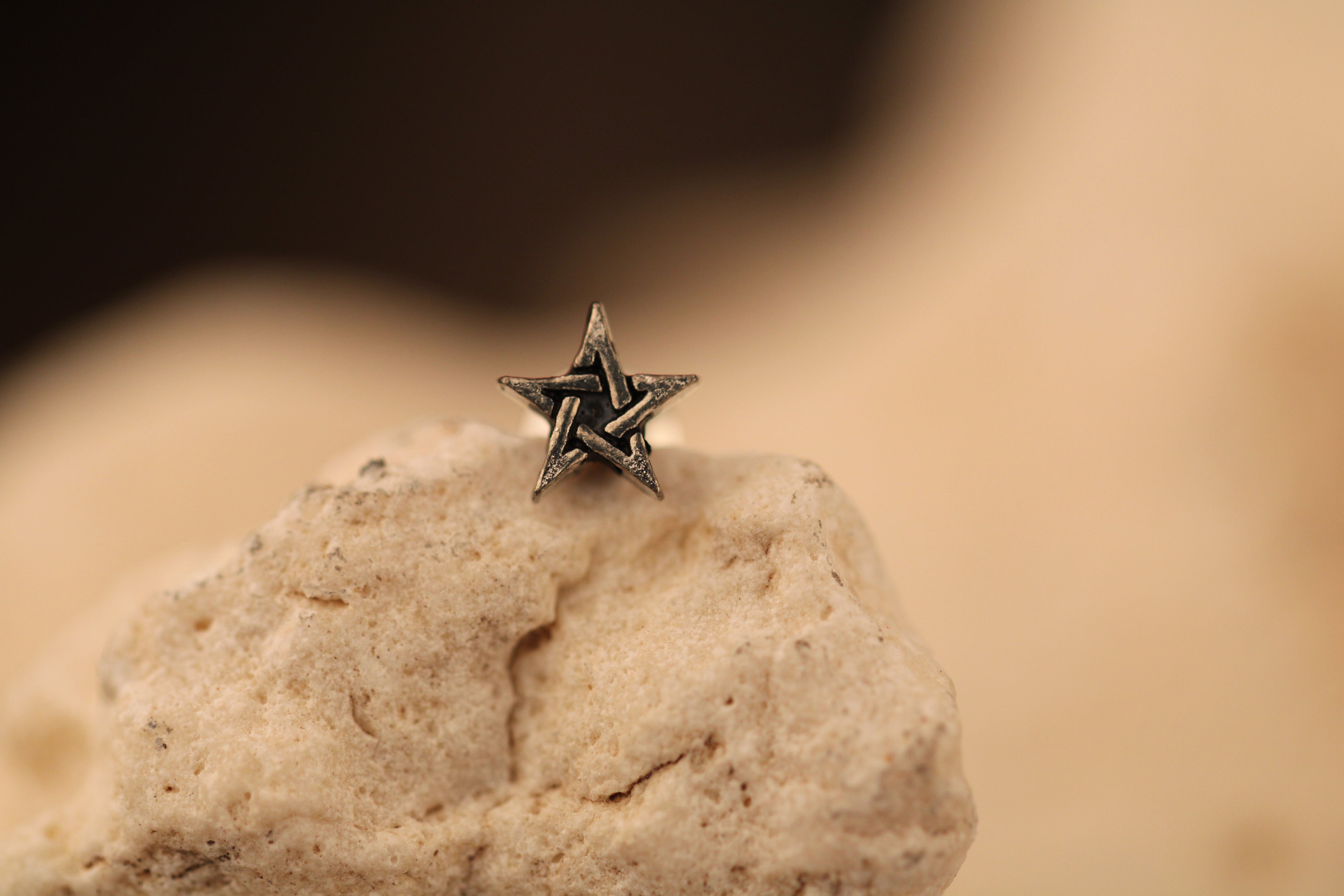 Mini Pentagram Stud