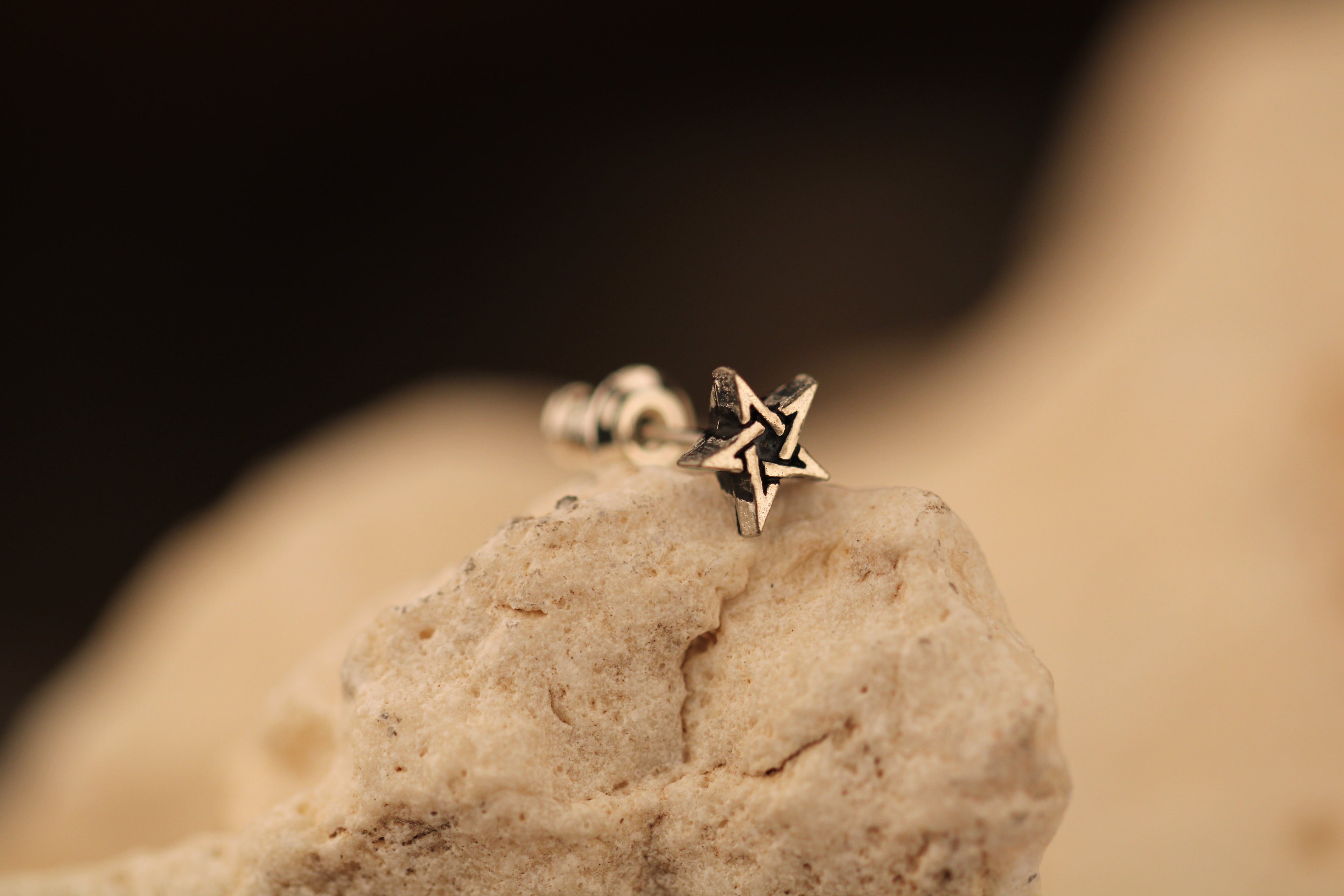 Mini Pentagram Stud