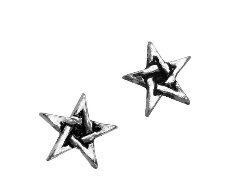 Solid Pentagram Stud