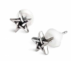Solid Pentagram Studs