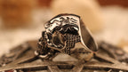 Marbled Silver Skull