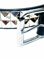 silver 15 mm 2 row buckle