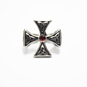 Iron Cross With a Stone