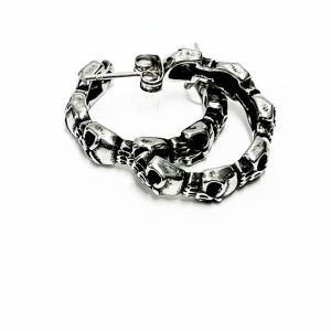 Open Skull Hoops